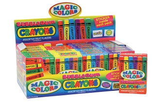 Bubble Gum Crayons