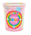 Pucker Puffs - Rainbow Sour Cotton Candy