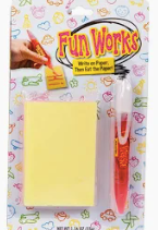 Fun Works - Write on Paper then Eat it