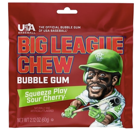 Big League Chew - Squeeze Play Sour Cherry