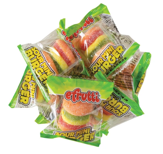 Efrutti - Sour Mini Burger