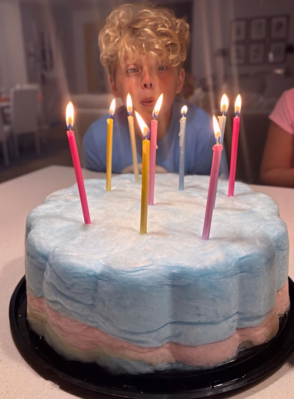 Cotton Candy Cake