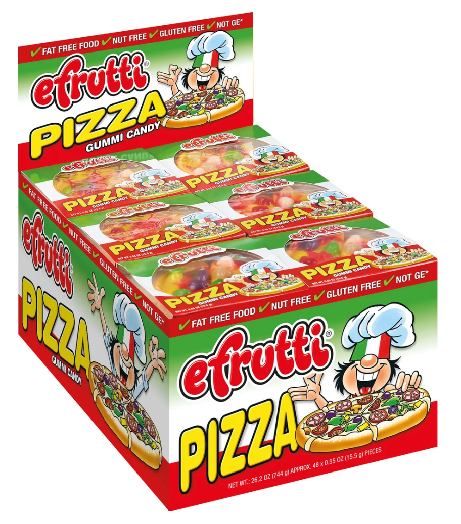 EFRUTTI GUMMI PIZZA 0.55 OZ