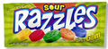 Sour Razzles : First It's Candy.... Then It's Gum!