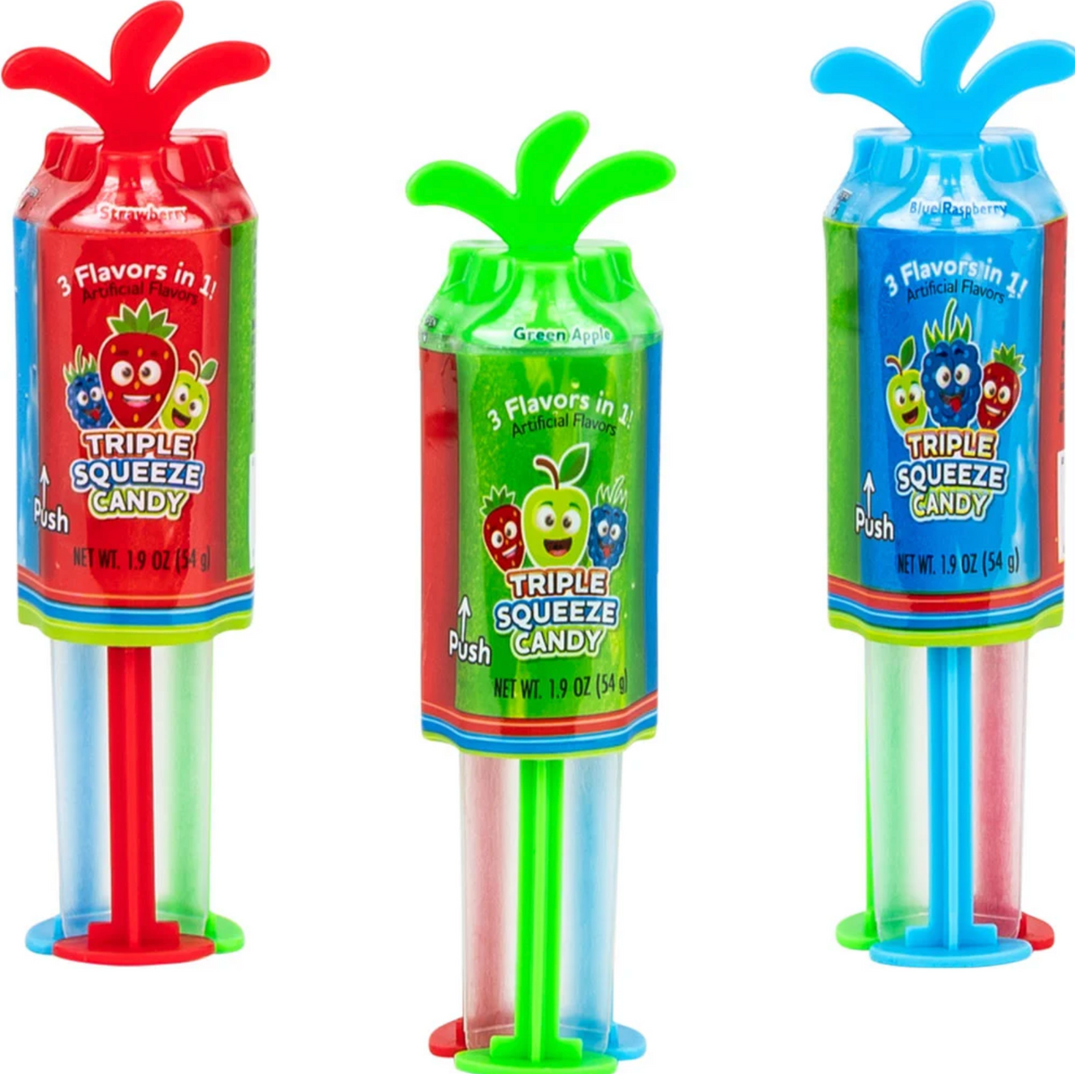 Triple Squeeze Candy